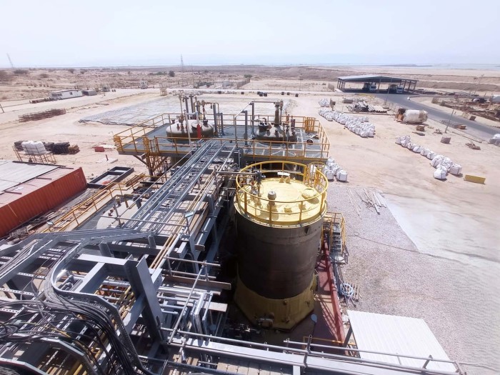 HBr Clean Up and WTP 3 - Jordan Bromine Company