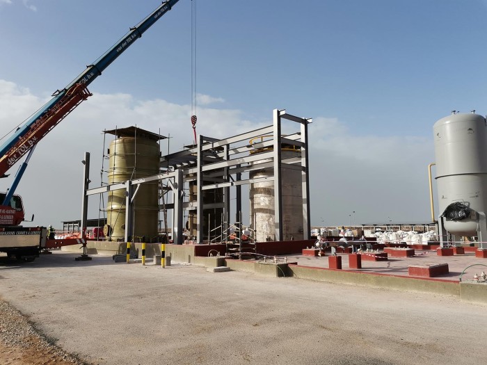 HBr Clean Up and WTP 2 - Jordan Bromine Company